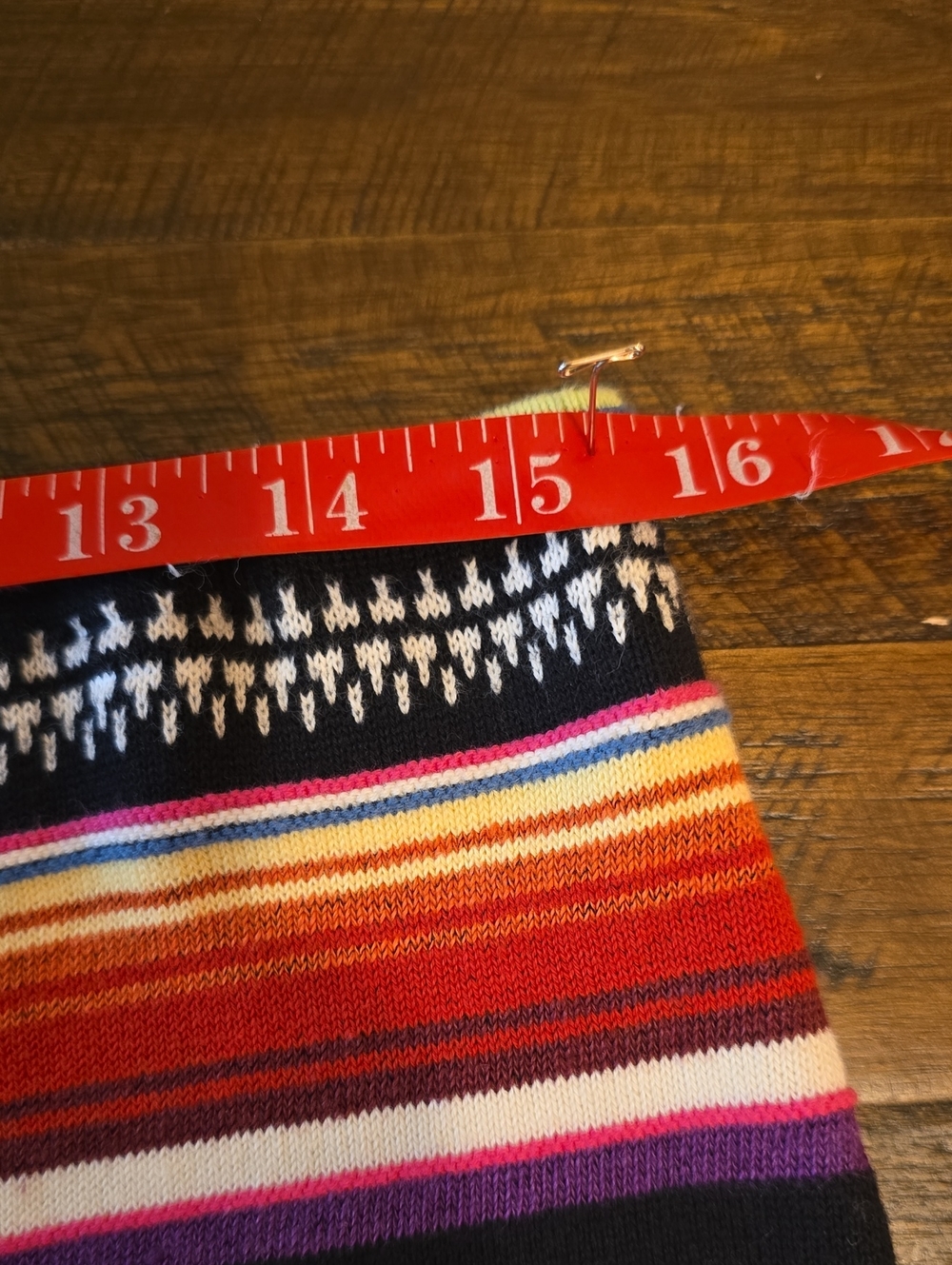 Ralph Lauren Multicolor Striped Knit Pencil Skirt - Picture 6 of 9